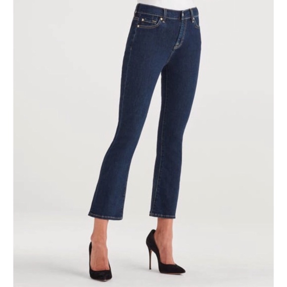 7 For All Mankind Denim - 7 for All Mankind High Waist Stretch Slim Kick jeans sz 25